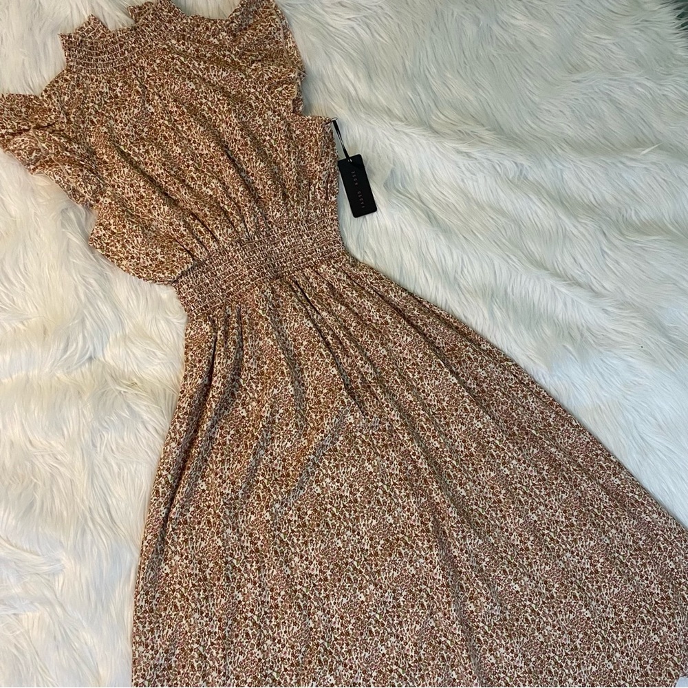 New Faded Rose boho dress size M